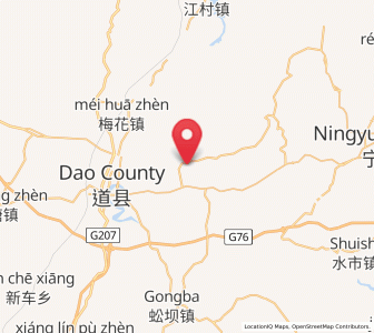 Map of Baimadu, Hunan