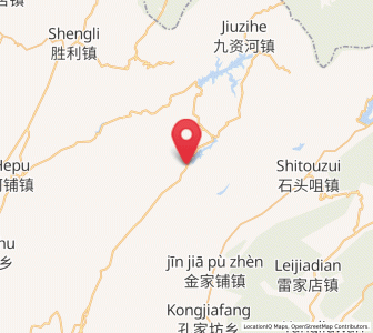 Map of Baimiaohe, Hubei