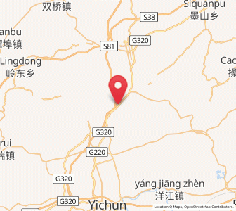 Map of Baimu, Jiangxi
