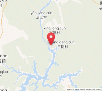 Map of Baishan, Jilin