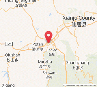 Map of Baita, Zhejiang