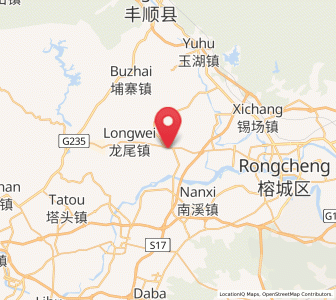 Map of Baita, Guangdong
