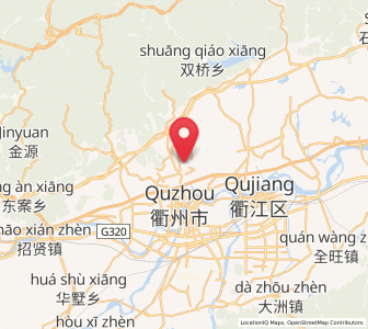 Map of Baitashan, Zhejiang