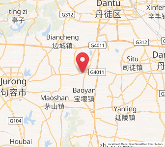 Map of Baitu, Jiangsu