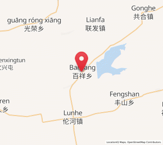 Map of Baixiang, Heilongjiang