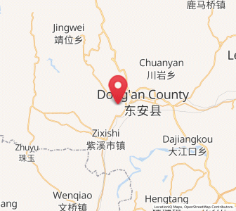 Map of Baiyashi, Hunan