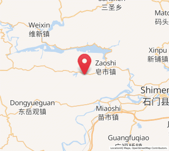 Map of Baiyun, Hunan