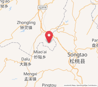 Map of Bajia, Chongqing