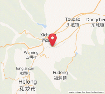 Map of Bajiazi, Jilin