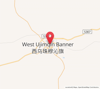 Map of Bala Ga’er Gaole, Inner Mongolia
