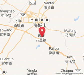Map of Bali, Liaoning