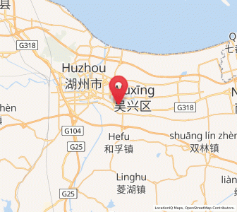 Map of Balidian, Zhejiang