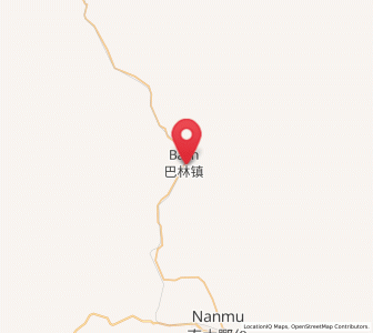 Map of Balin, Inner Mongolia