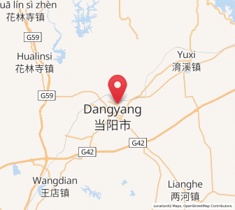 Map of Baling, Hubei