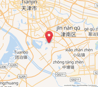 Map of Balitai, Tianjin