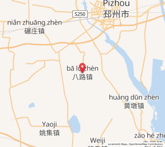 Map of Balu, Jiangsu