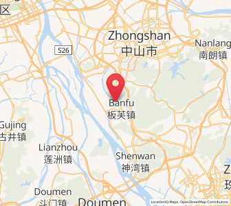 Map of Banfu, Guangdong