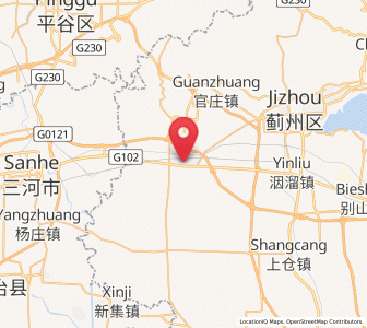 Map of Bangjun, Tianjin