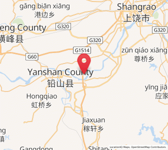Map of Bangluo, Jiangxi