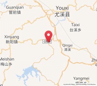Map of Banmian, Fujian