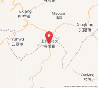 Map of Banqiao, Hubei