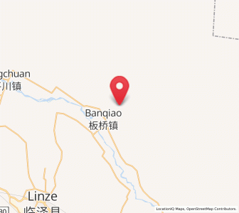 Map of Banqiao, Gansu