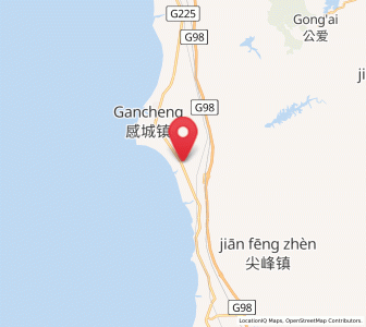 Map of Banqiao, Hainan