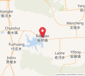Map of Banqiao, Henan