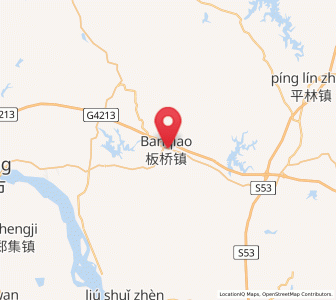 Map of Banqiaodian, Hubei