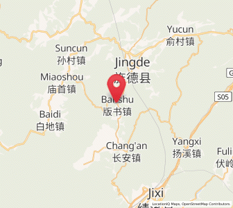 Map of Banshu, Anhui