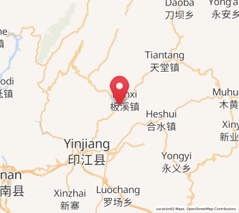 Map of Banxi, Guizhou