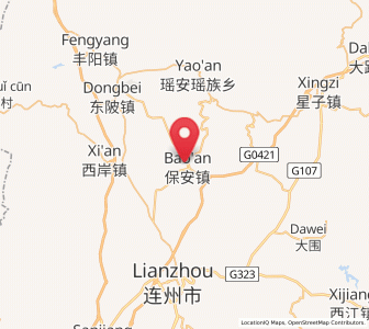 Map of Bao’an, Guangdong