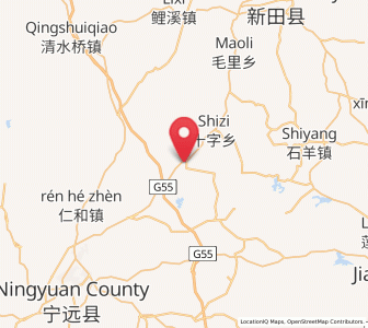 Map of Bao’an, Hunan