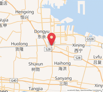 Map of Baochang, Jiangsu