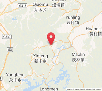 Map of Baocun, Anhui