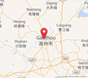 Map of Baoguang, Guangdong