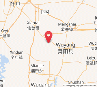 Map of Baohe, Henan