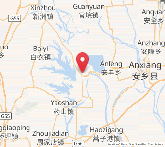 Map of Baohedi, Hunan