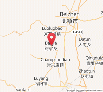 Map of Baojia, Liaoning