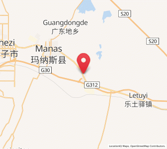 Map of Baojiadian, Xinjiang