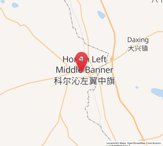 Map of Baokang, Inner Mongolia