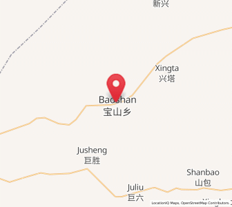 Map of Baoshan, Heilongjiang