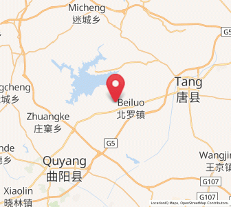 Map of Baoshui, Hebei