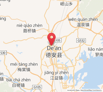 Map of Baota, Jiangxi