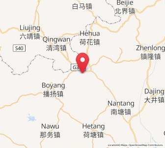 Map of Baoxu, Guangdong