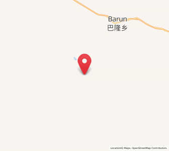 Map of Barun, Qinghai