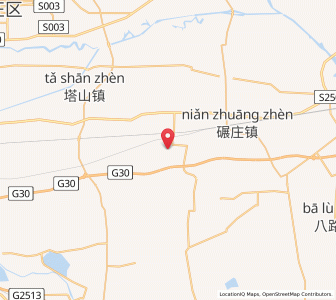 Map of Bayiji, Jiangsu