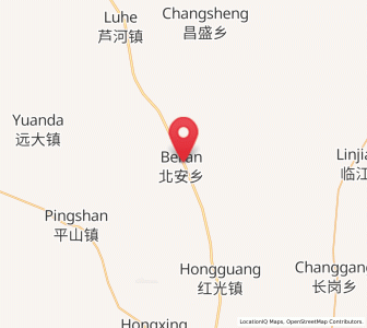 Map of Bei’an, Heilongjiang