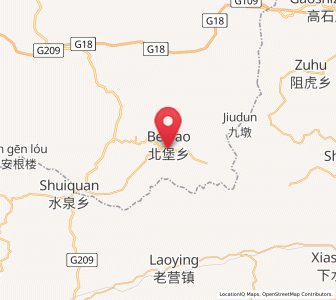 Map of Beibao, Inner Mongolia