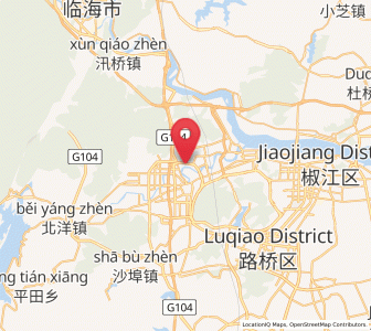 Map of Beicheng, Zhejiang